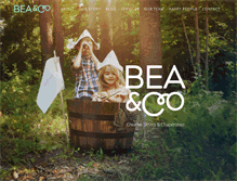 Tablet Screenshot of beaandco.com